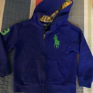 Hoodie kids boys size 5 Polo